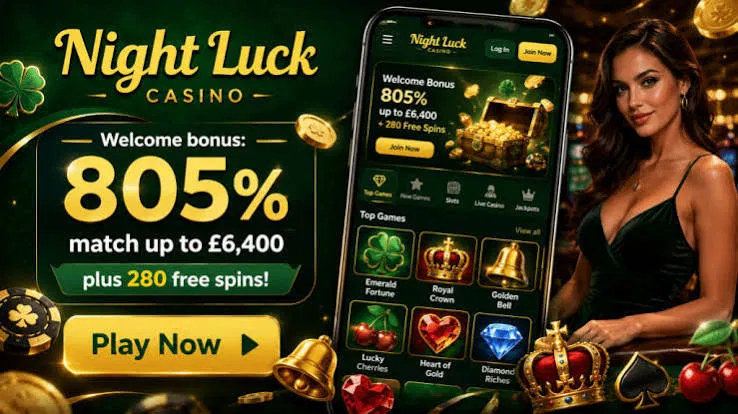 Night Luck Casino mobile